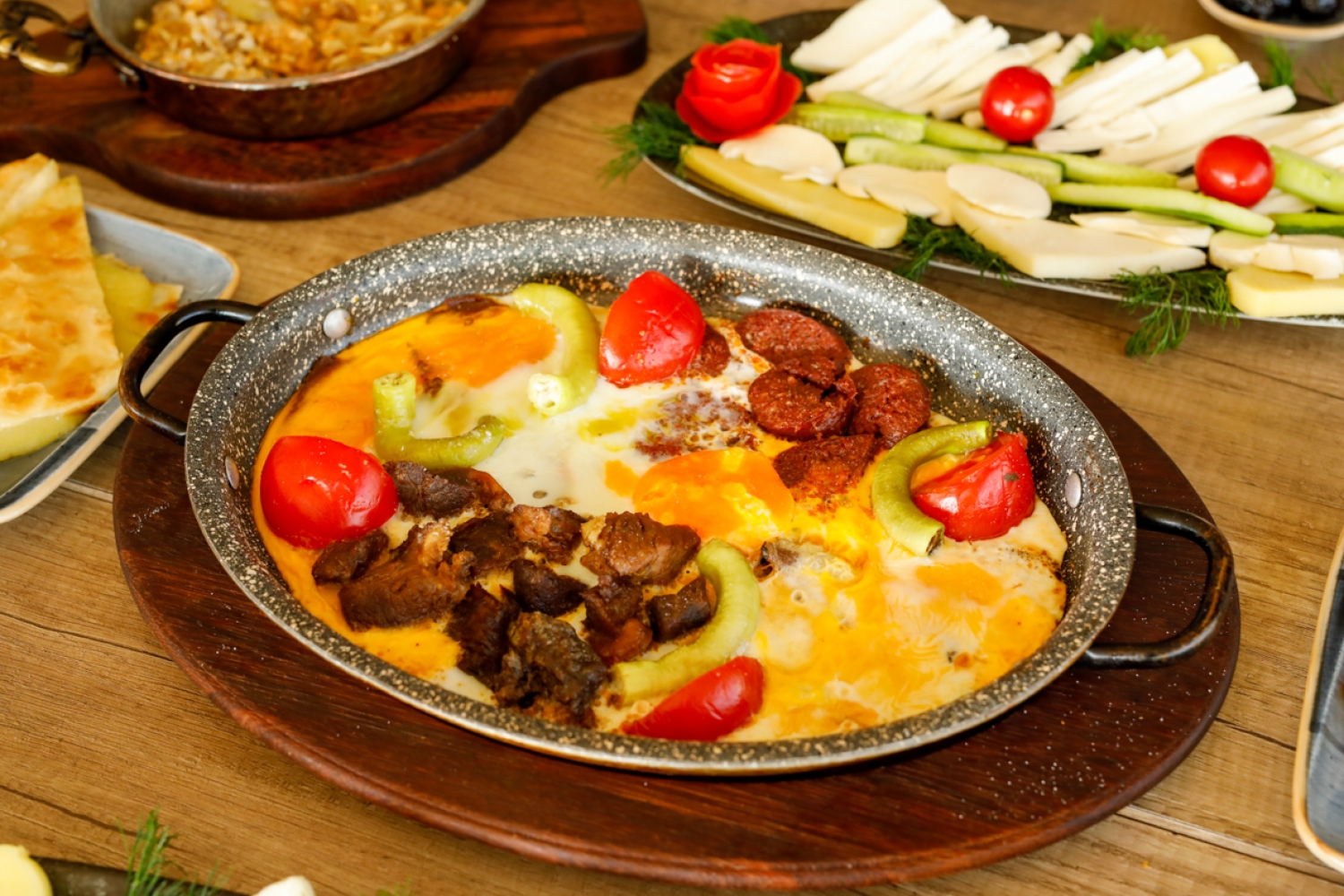 Pastell Köy Kahvaltısı - 6 kişilik -