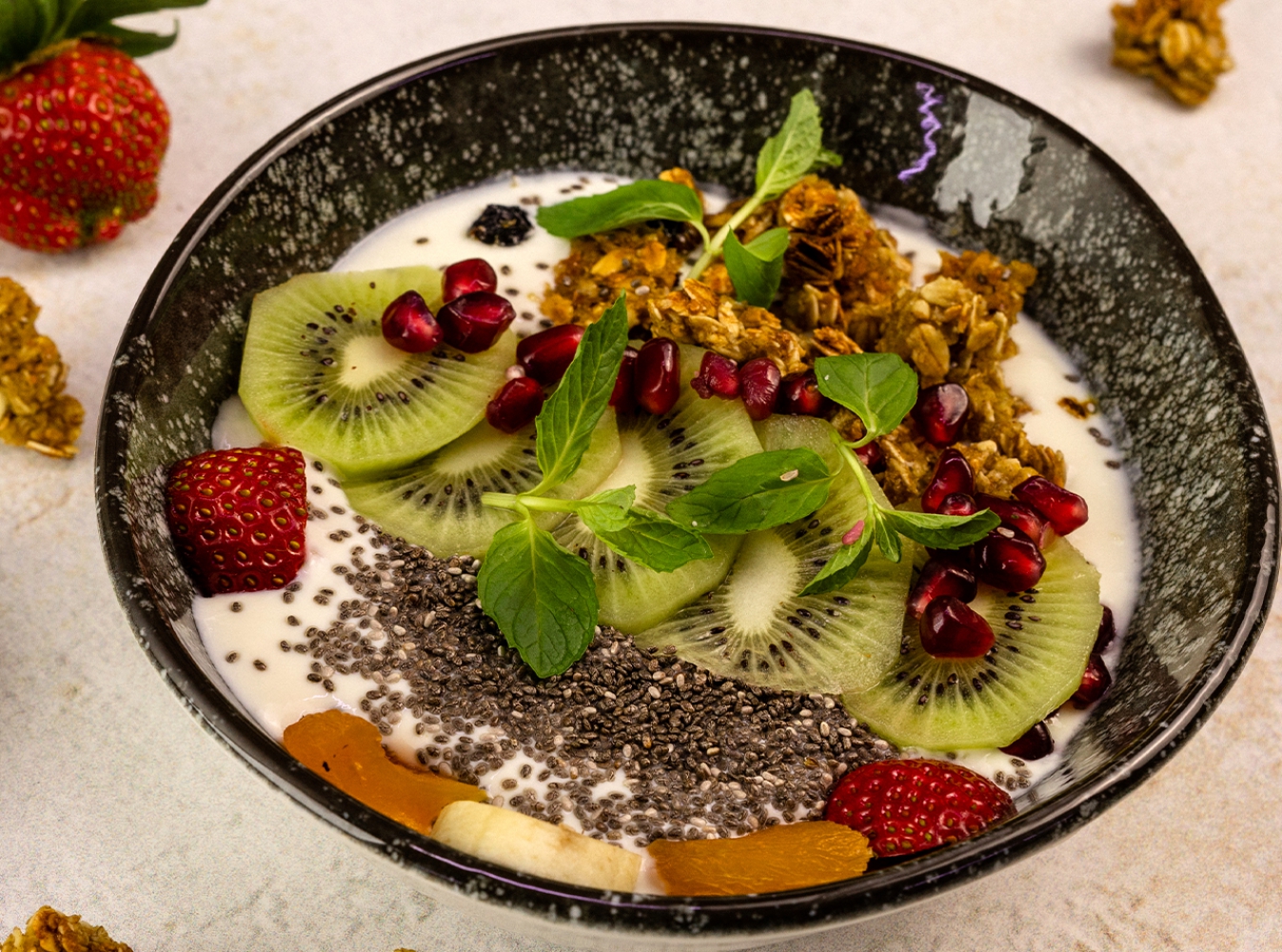 Chia Tohumlu Granola