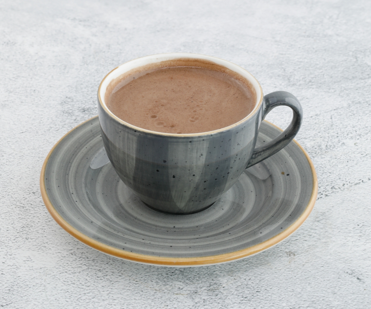 Çilekli Sıcak Çikolata