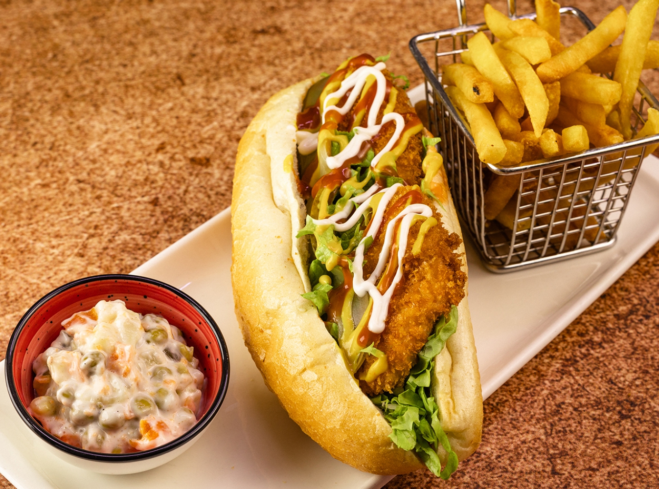 Çıtır Tavuk Sandviç