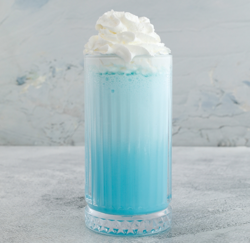 Mavi Çilek Milkshake