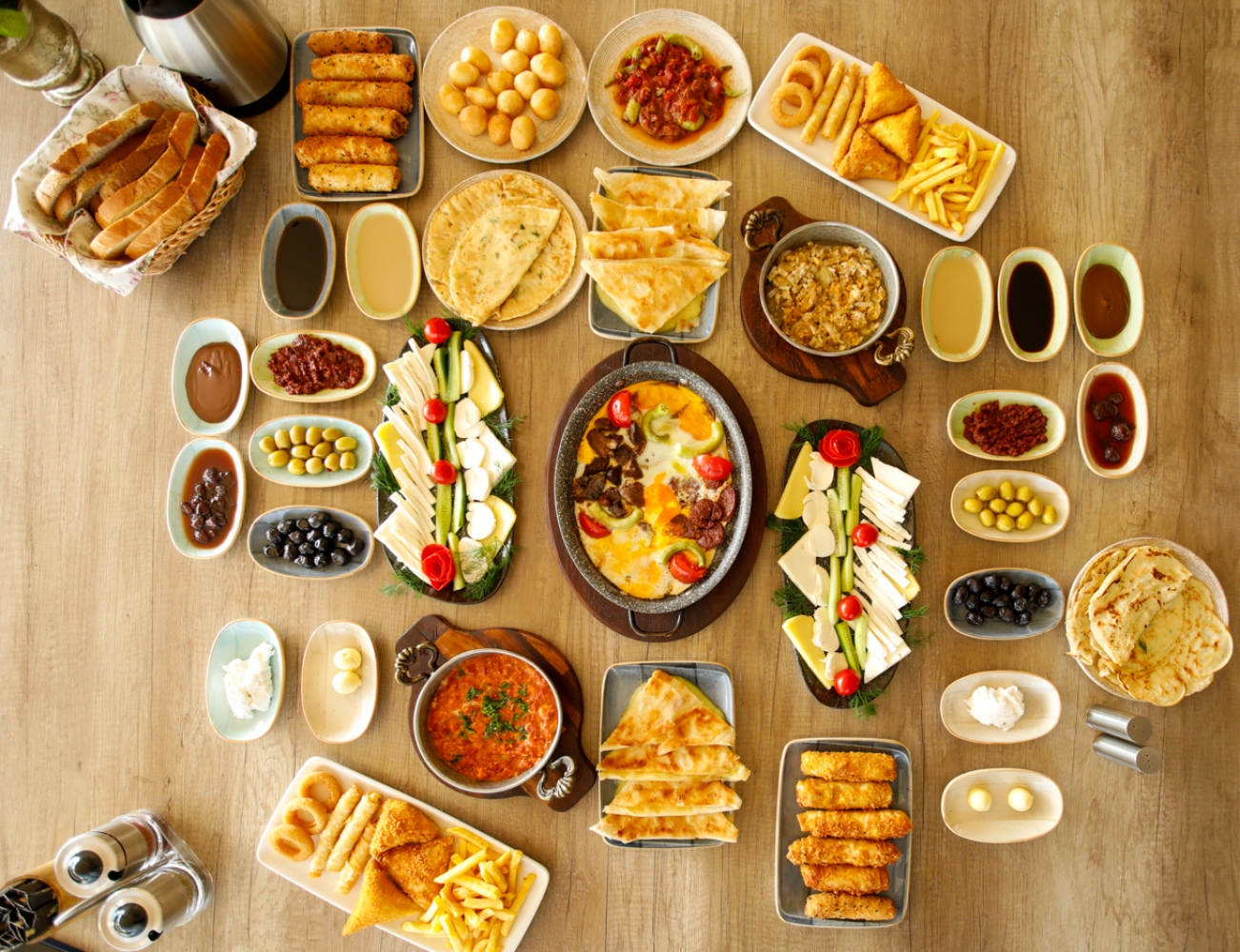 Pastell Köy Kahvaltısı - 6 kişilik -